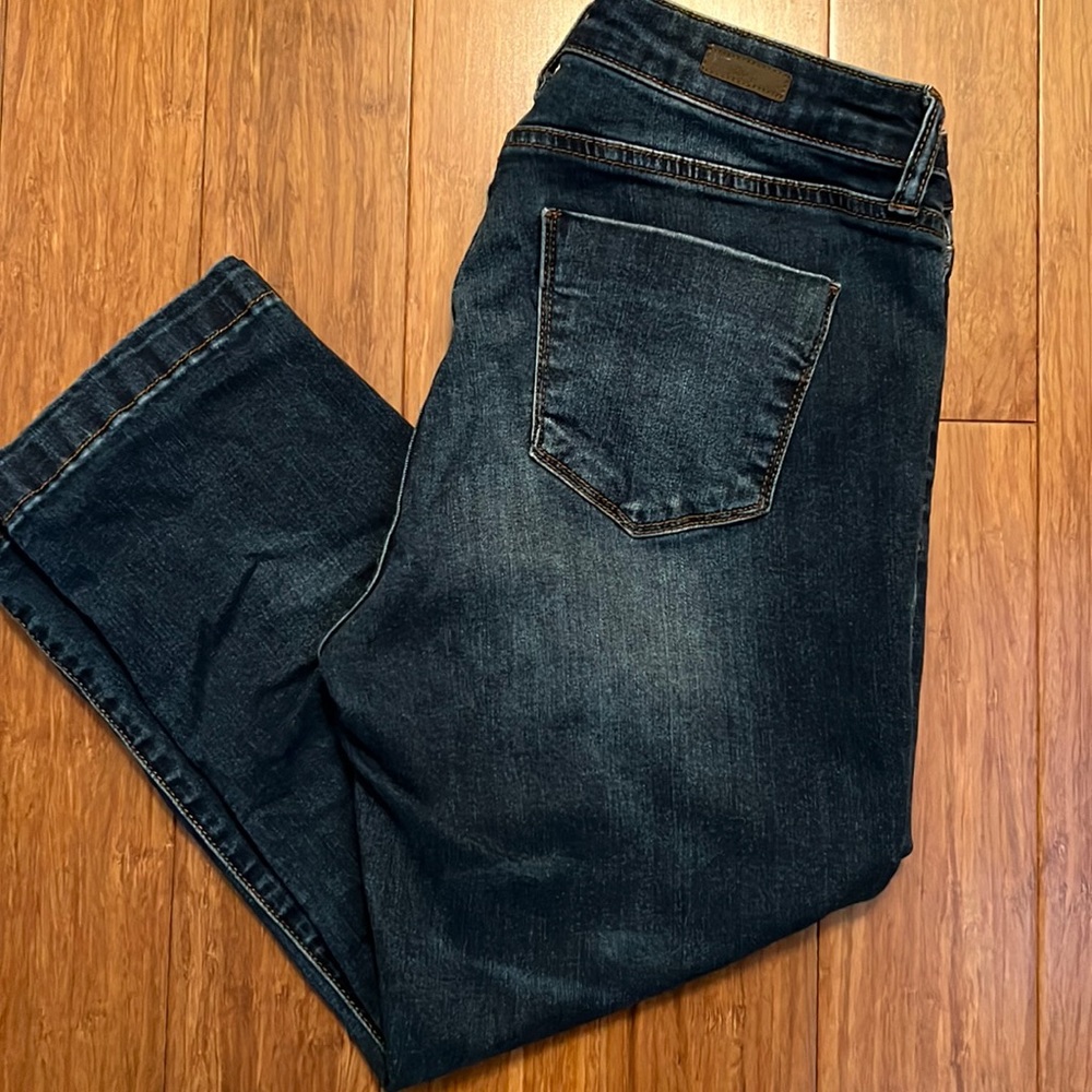 Kut from the Kloth Crop Straight Leg Capri Jeans